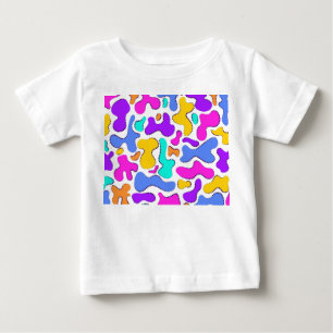 Camiseta Forma líquida com ácido claro