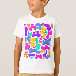 Camiseta Forma líquida com ácido claro