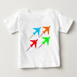 Camiseta formação de aviões de combate
