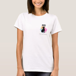 Camiseta Formação de cães