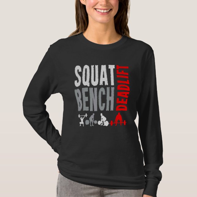 Camiseta Formação de Peso em Bancada de Construção de Porte (Frente)