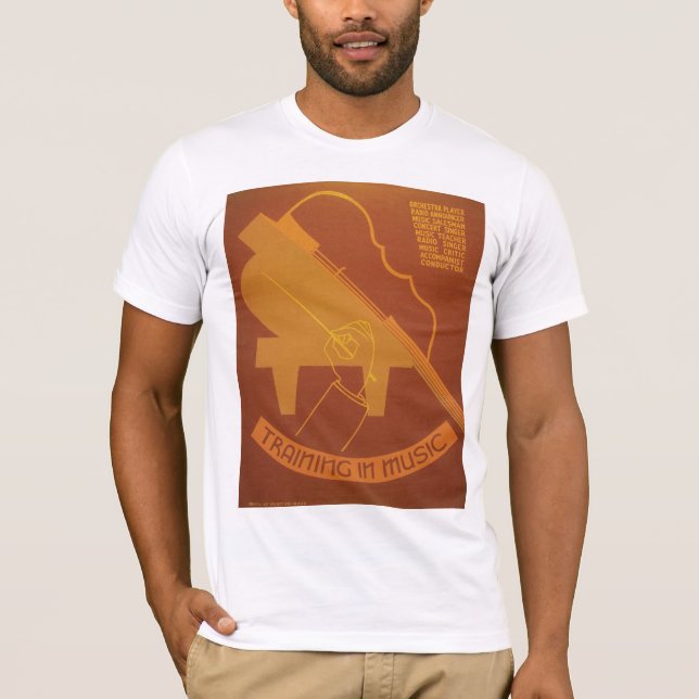 Camiseta Formação Em Música (Frente)