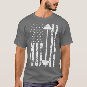 Camiseta Formação Gráfica De Malhações De Gym, Pavilhão Dos