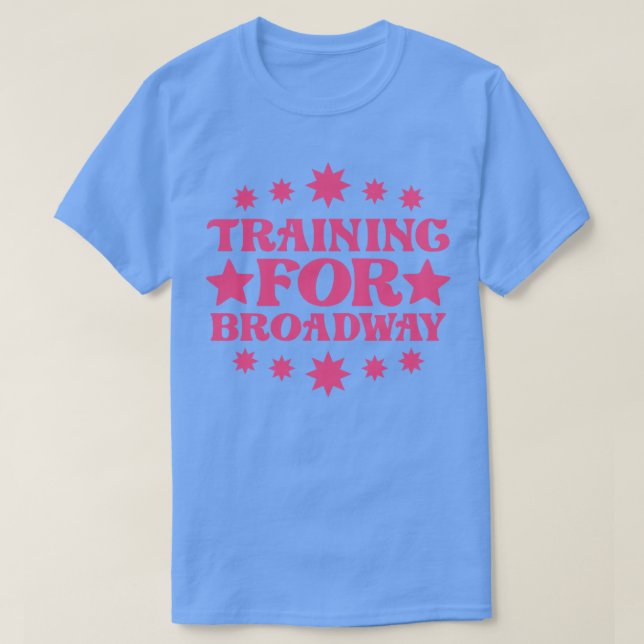 Camiseta Formação Para A Broadway (Frente do Design)