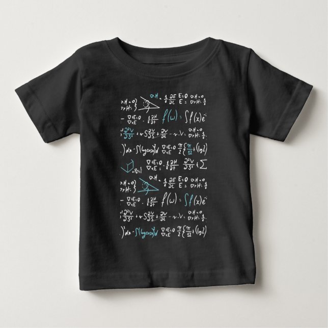 Camiseta Formações matemáticas professor de física (Frente)