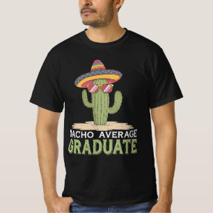 Camiseta Formado Não Médio Cacto Graduação Mexicano