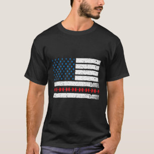 Camiseta Formador de Malhação Patriótico dos Estados Unidos