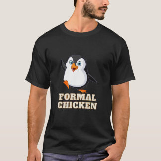 Camiseta Formal De Galinha (Pinguim)