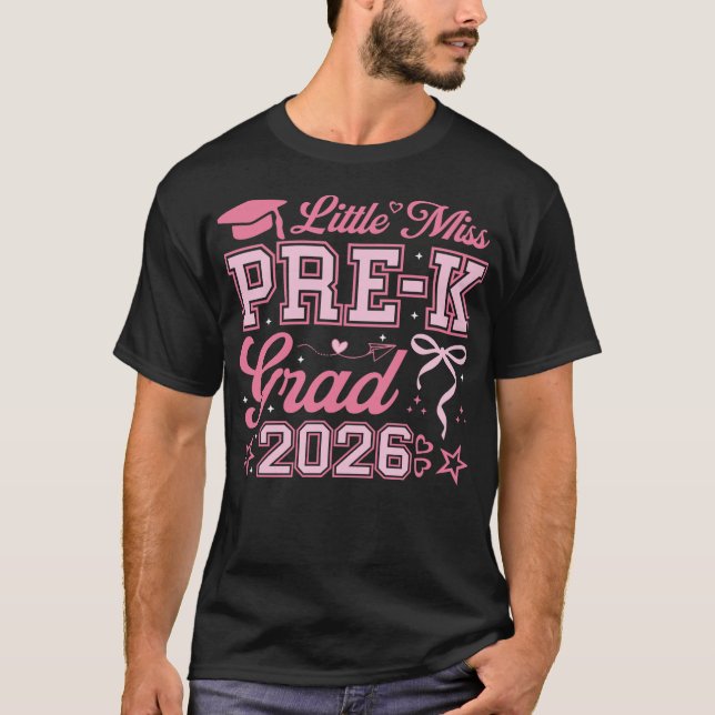 Camiseta Formanda do Pré-Escolar 2026 Graduação Pré-Escolar (Frente)