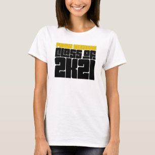 Camiseta Formando 2021 Classe de Membro Orgulhoso de 2K21