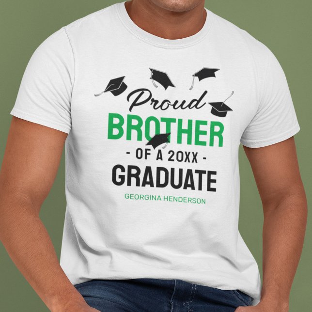 Camiseta Formando Black Green Proud Brother 2025 (Criador carregado)