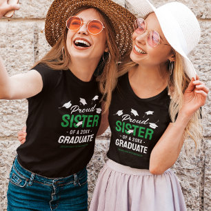 Camiseta Formando Black Green Proud Sister 2025
