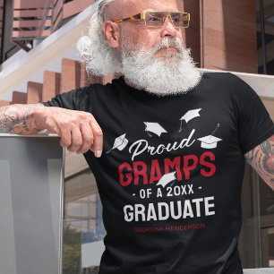 Camiseta Formando Black Red Proud Gramps 2025