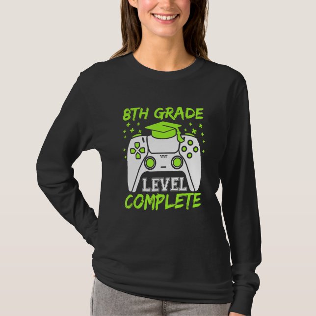 Camiseta Formando completo de nível 8º grau de gradação cúb (Frente)