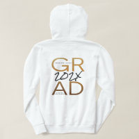 Formando de Ano Personalizada de Foil Amarelo Negr