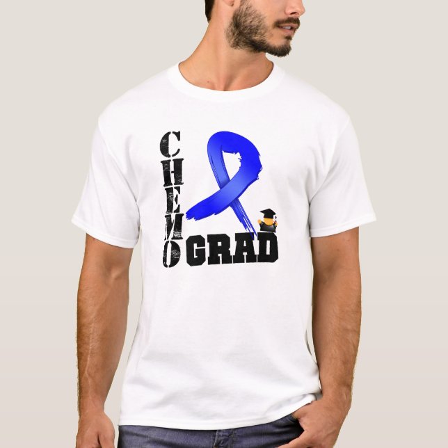 Camiseta Formando de Chemo do cancro do cólon (Frente)
