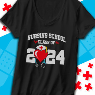 Camiseta Formando de Enfermagem na Escola 2024