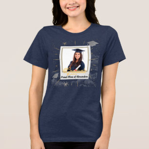 Camiseta Formando de Fotografia Graduação Pai Orgulhoso Mãe