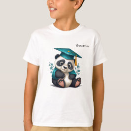 Camiseta Formando de jardim de infância personalizado Panda