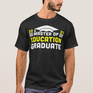 Camiseta Formando de mestrado em Educação 2021 Universidade