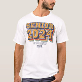 Camiseta Formando de Nome Escolar Personalizado 2024