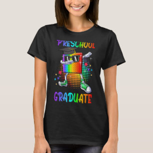 Camiseta Formando De Pré-Escolas Dabbing Pop It No Último D