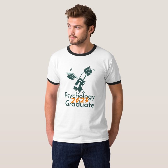 Camiseta Formando de Psicologia 2023 (Frente Completa)
