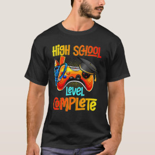 Camiseta Formando de Segundo grau de Jogador de Mais velho