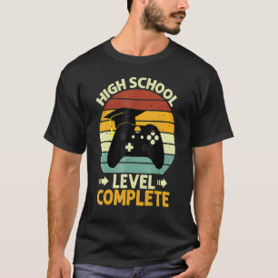Camiseta Formando de Segundo grau de Jogador de Mais velho