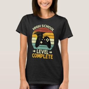 Camiseta Formando de Segundo grau de Jogador de Mais velho