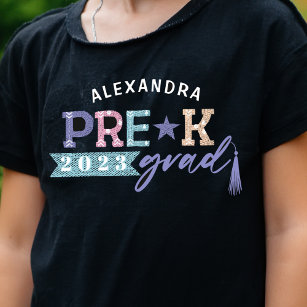 Camiseta Formando Divertido Classe Pré-K Personalizada Colo