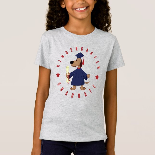 Camiseta Formando do jardim de infância do CÃO (Frente)