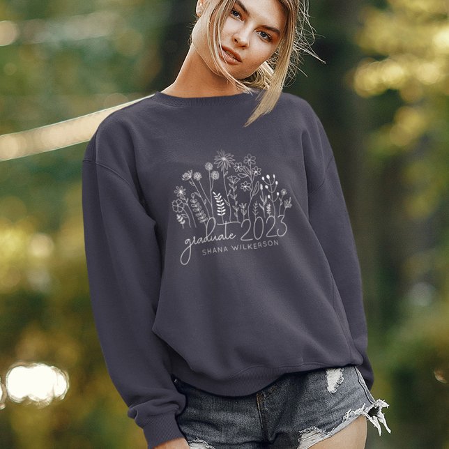 Camiseta Formando Gelado Flor Selvagem Moderno de Flor Selv (Criador carregado)