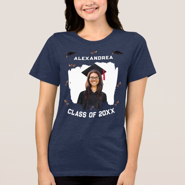 Camiseta Formando Graduação de Formandos Classe de Bonés 20 (Frente)
