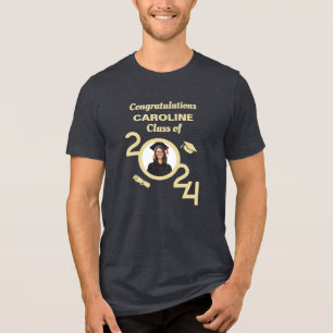 Camiseta Formando Graduação de Foto Classe Ano 2024 Persona