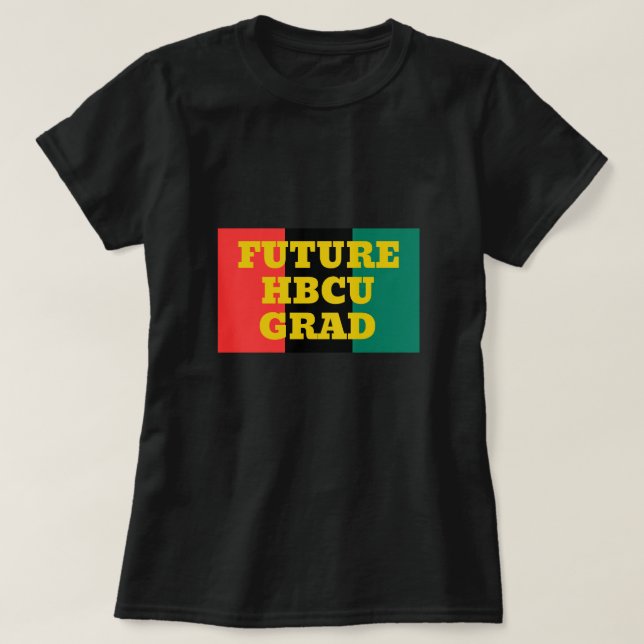 Camiseta Formando HBCU futuro (Frente do Design)