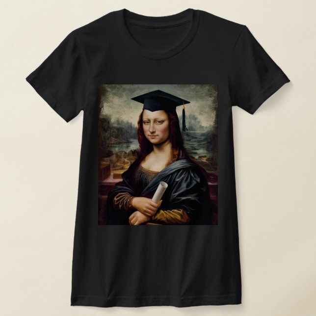 Camiseta Formando Mona Lisa Engraçado (Postura )