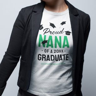 Camiseta Formando Nana 2023 Preto Verde Orgulhoso