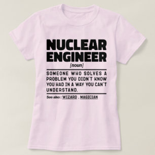Camiseta Formando novo estudante do Engenheiro nuclear engr
