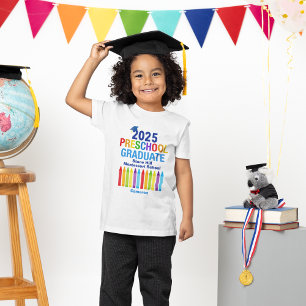 Camiseta formando para pré-escola 2025 - Cuta personalizáve