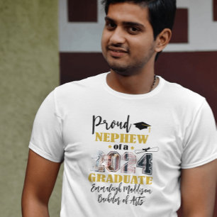 Camiseta Formando Personalizado de Foto do Sobrinho Ortográ