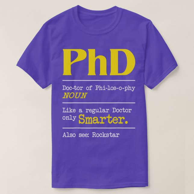 Camiseta Formando PhD Ph (Frente do Design)