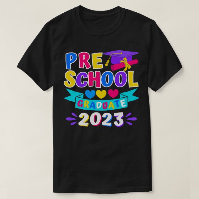 Camiseta Formando pré-escolar 2023 (Frente do Design)