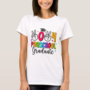 Camiseta Formando Pré-Escolar No Último Dia De Licenciação