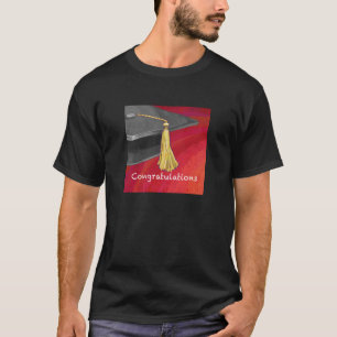 Camiseta Formando preto e vermelho