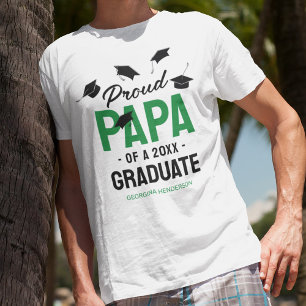 Camiseta Formando Preto Verde Orgulhoso Papa 2025