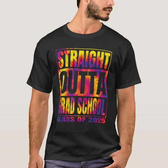 Camiseta Formando Tic Dye hetero Da Escola De Formando 2025 (Frente)