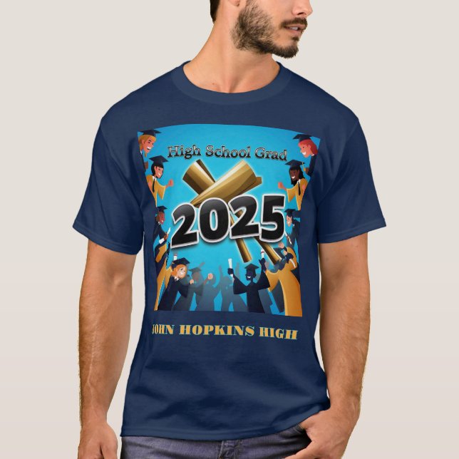 CAMISETA " FORMANDOS 2025 " (Frente)