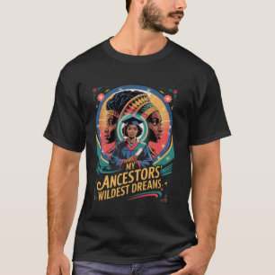 Camiseta Formandos Negros Traje de Formatura Afro-Americano