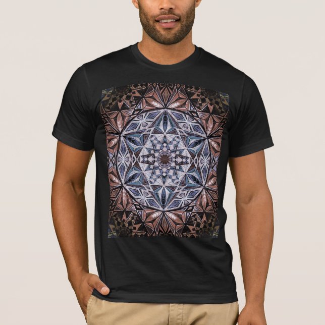 Camiseta Formas de Cristal (Frente)